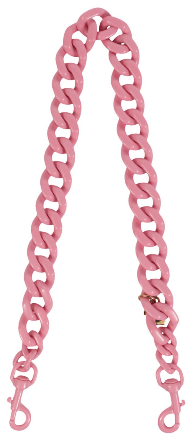 Versace Chain Link Shoulder Strap Baby Pink