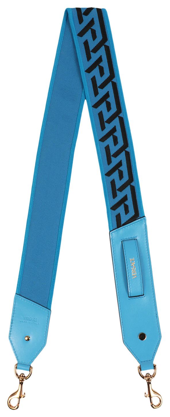 Versace Greca Handbag Strap Black