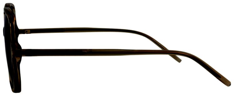 Saint Laurent Square Sunglasses BeigeGreen