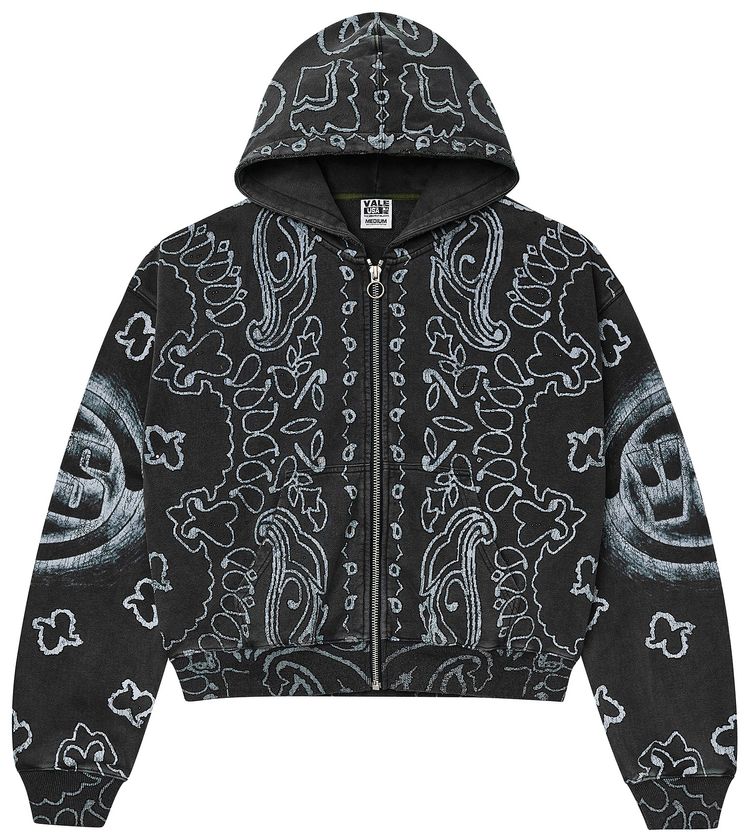 Vale Forever Flag Zip Up Black