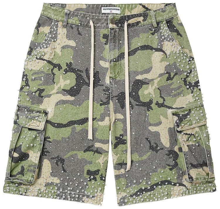 Vale Forever Soulja Camo Jorts GreenCamo