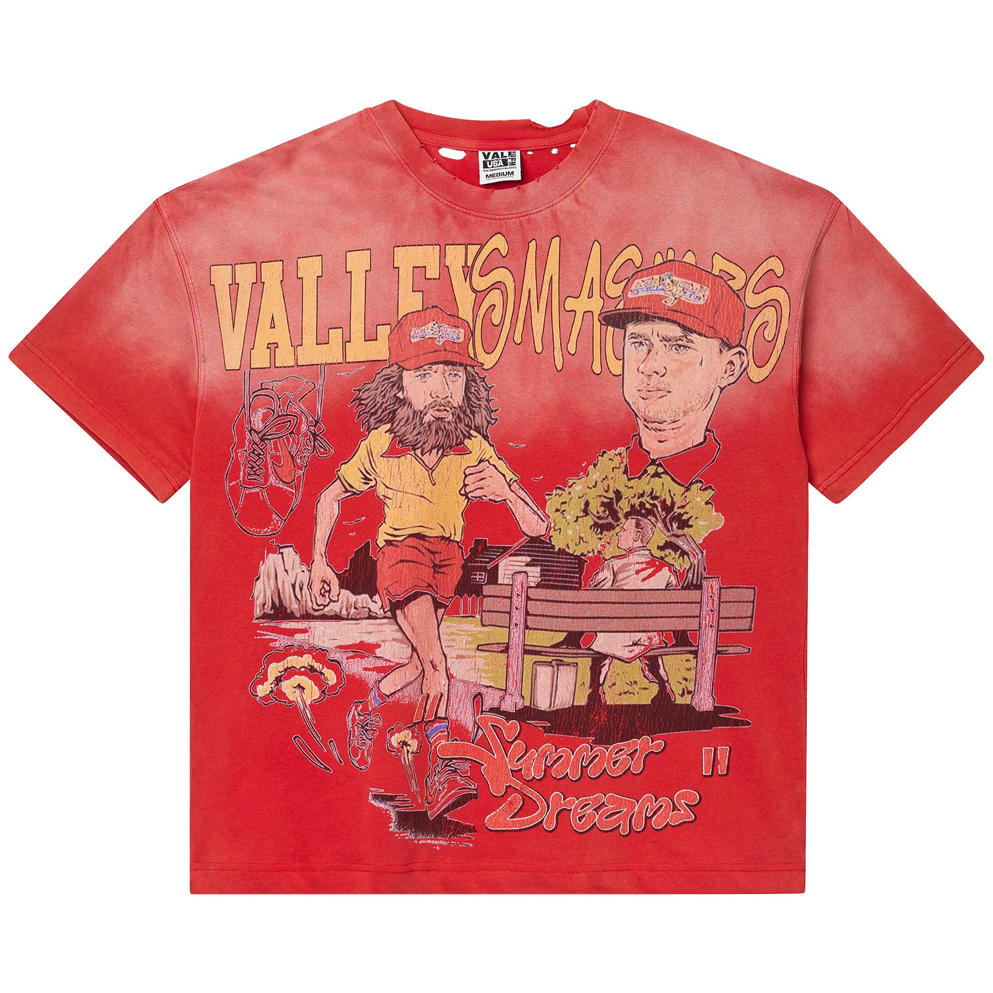 Buy Vale Forever Forest Tee 'Red' - VALE 06 002 RFT RD | GOAT AE