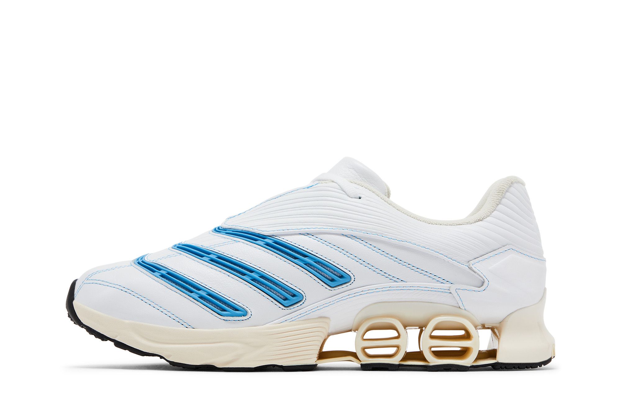 Achetez des Kith x adidas Predator Megaride 'White Blue' - JR9208