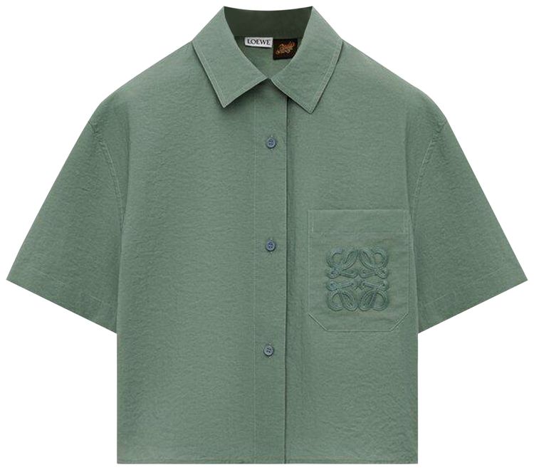 Loewe Short Sleeve Shirt Sage
