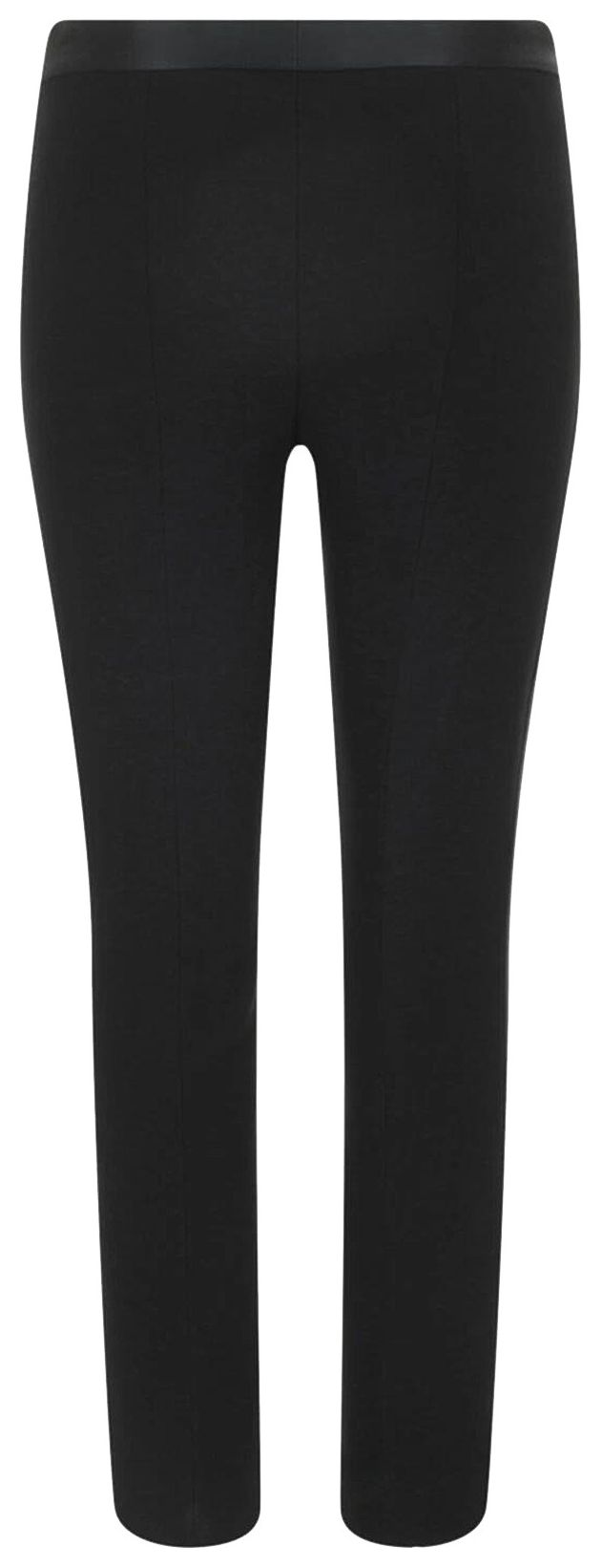 Versace Cropped Regular Fit Trousers Black