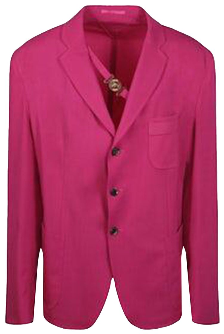 Versace Medusa Biggie Blazer Pink