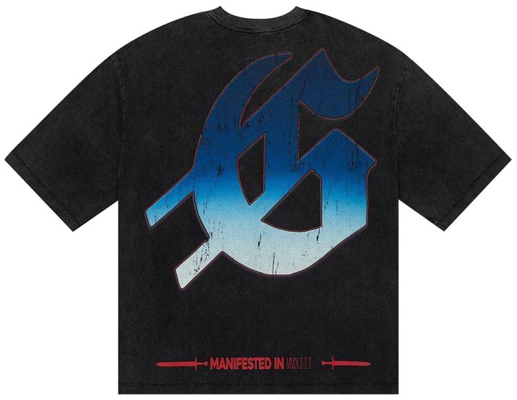 Godspeed Endzone T Shirt Black Wash