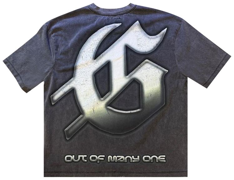 Godspeed Sunken Liberty 2 T Shirt Grey Wash