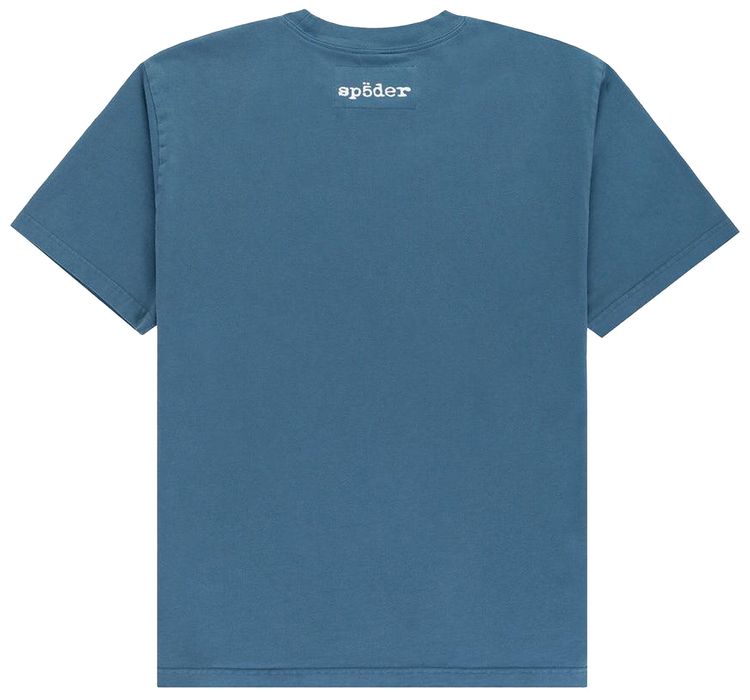 Sp5der Actavist Tee Dusty Blue