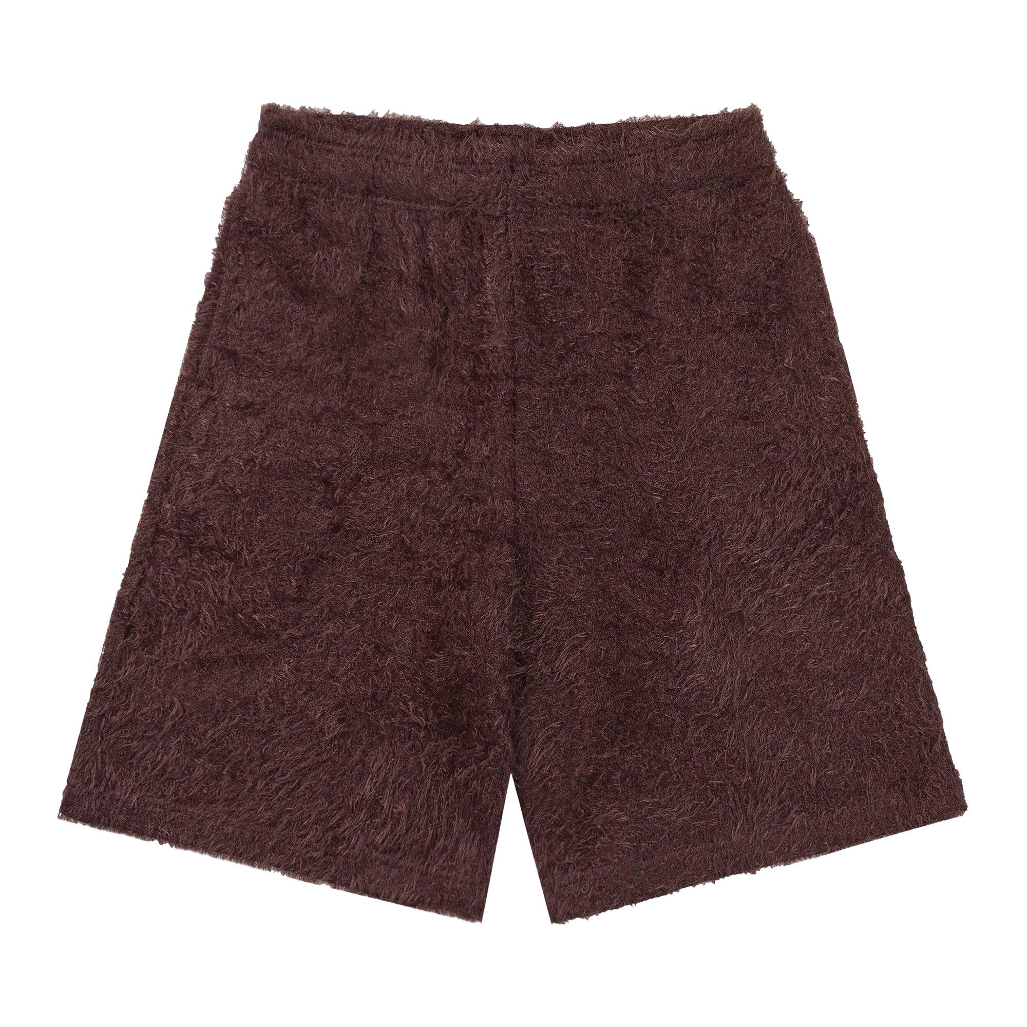 Buy Eric Emanuel EE Fuzzy Short 'Brown' - EESP25FZ27 000BWBW | GOAT