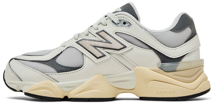 New Balance 9060 Big Kid Wide Sea Salt Castlerock