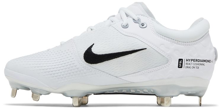 Nike Wmns Hyperdiamond 4 Elite White Black