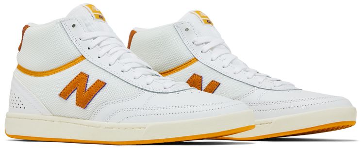 New Balance Numeric 440 High White Yellow