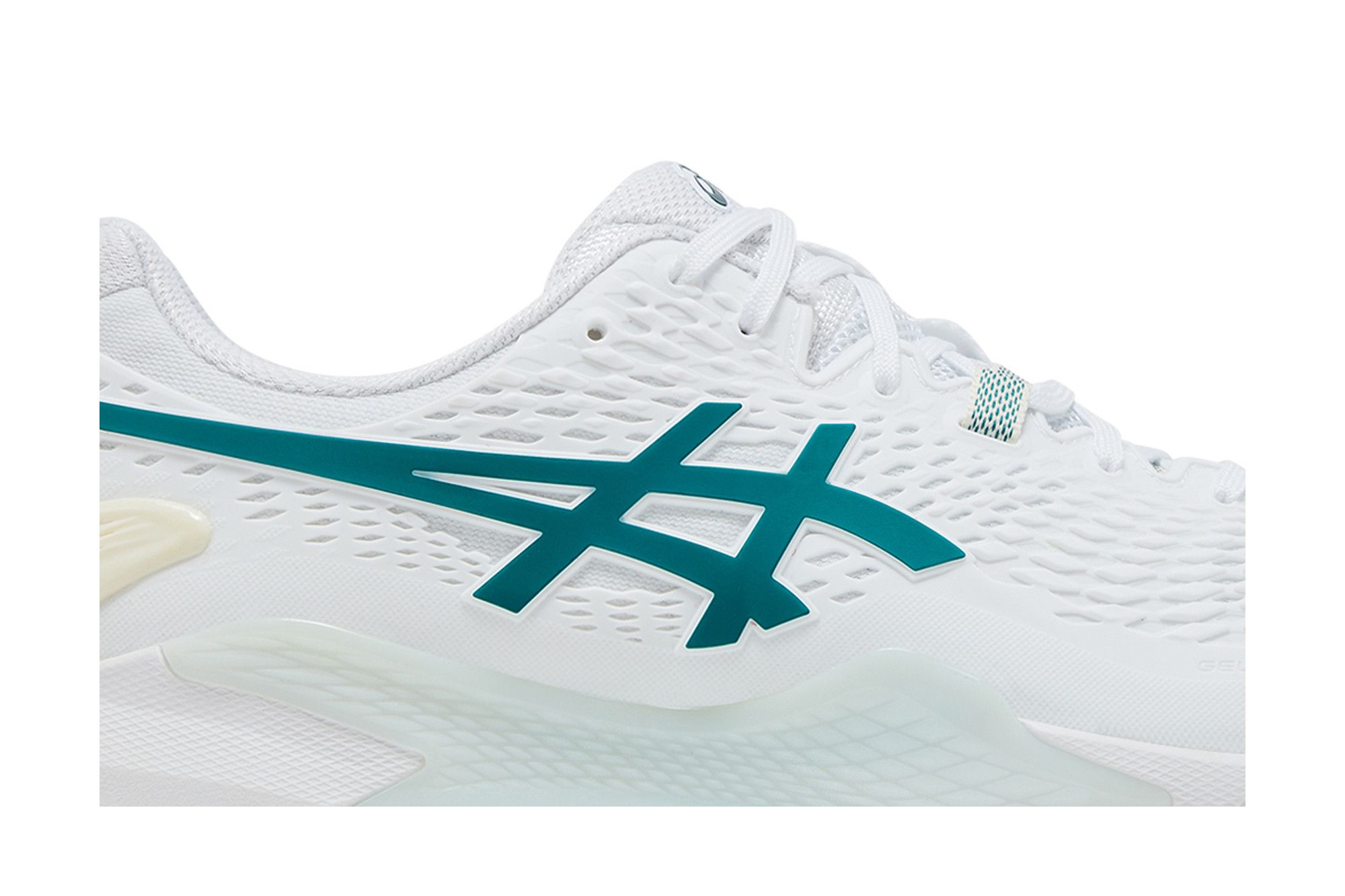 Buy ASICS Gel Resolution 9 'White Pitch Green' - 1041A435 101 | GOAT