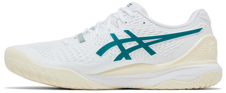 Asics Gel Resolution 9 White Pitch Green