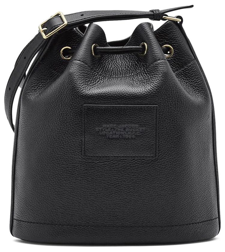 Marc Jacobs Large Shoulder Bucket Bag Black