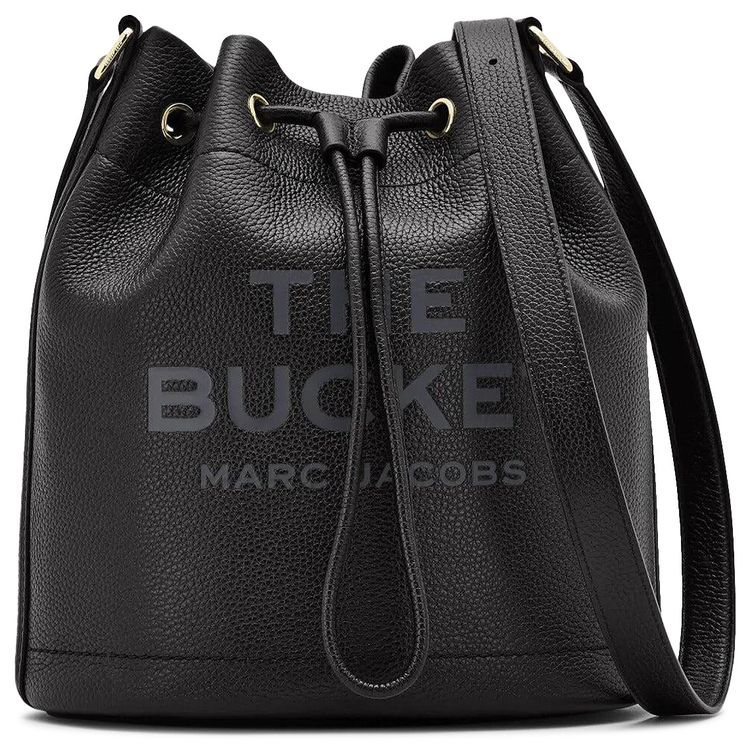 Marc Jacobs Large Shoulder Bucket Bag Black