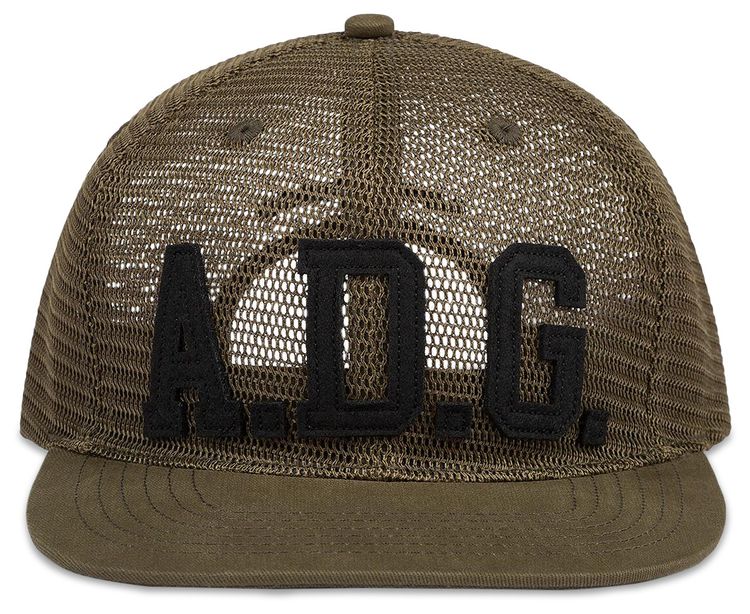 Denim Tears ADG Mesh Cap Olive