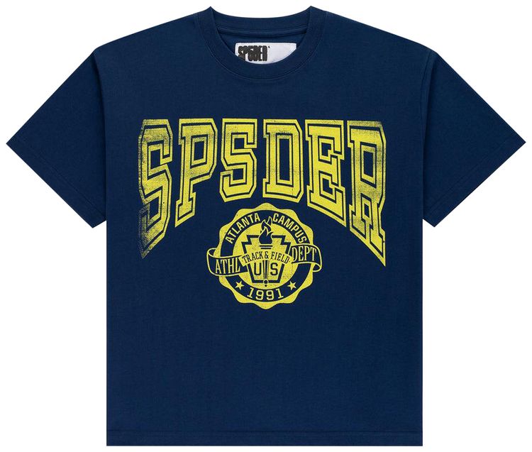 Sp5der Campus Tee Navy