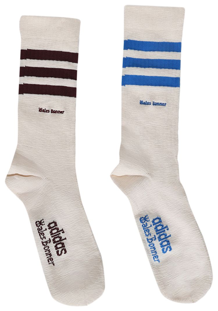 adidas 3 Stripes Socks Chalk WhiteChalk White