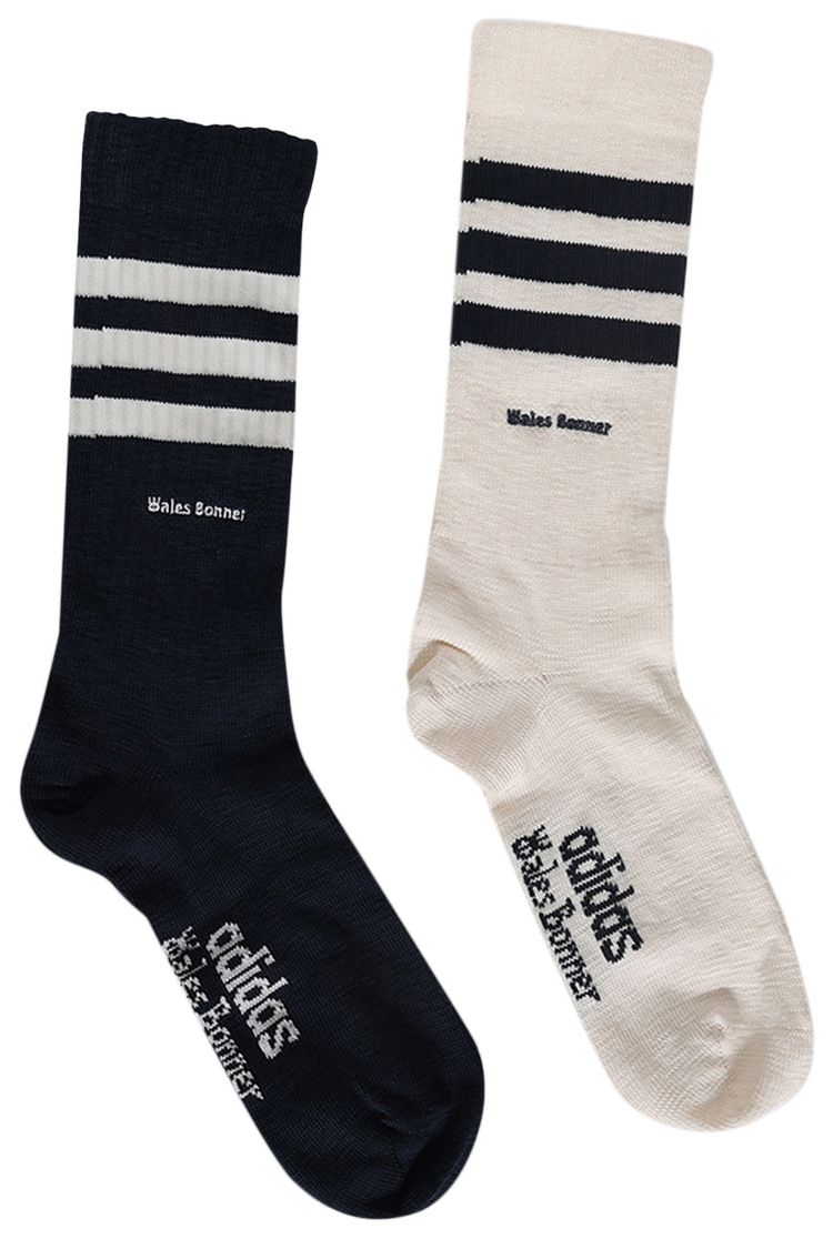 adidas 3 Stripes Socks Night NavyChalk White