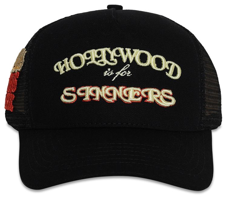 Amiri Sinners Trucker Hat Black