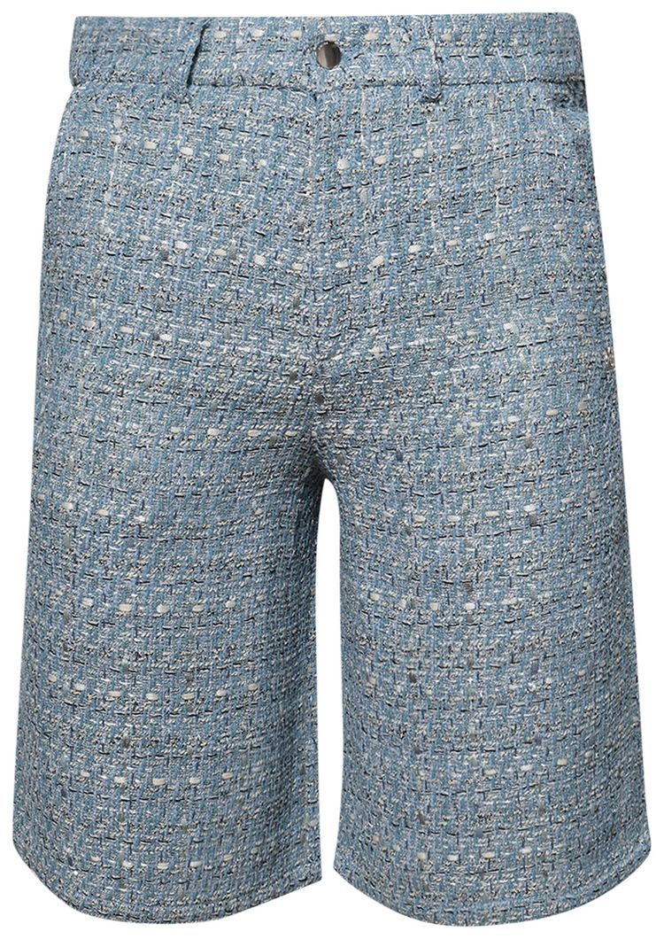 Amiri Boucle Short Ashley Blue
