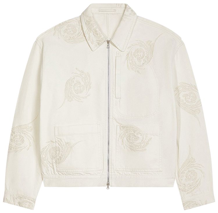 Dries Van Noten Denim Jacket Off White