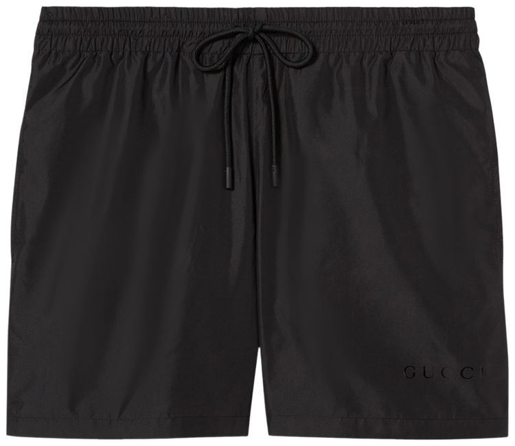 Gucci Technical Poplin Swim Short Black