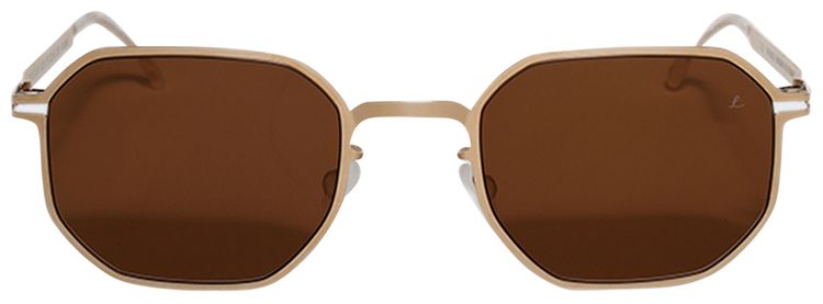 Mykita CO ML15 Sunglasses Leica Light Champagne GoldLeica Brown