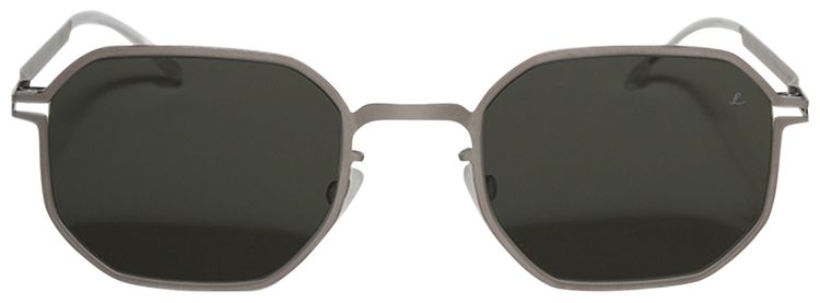 Mykita CO ML15 Sunglasses MattesilverLeica Red Edges Grey Polarized