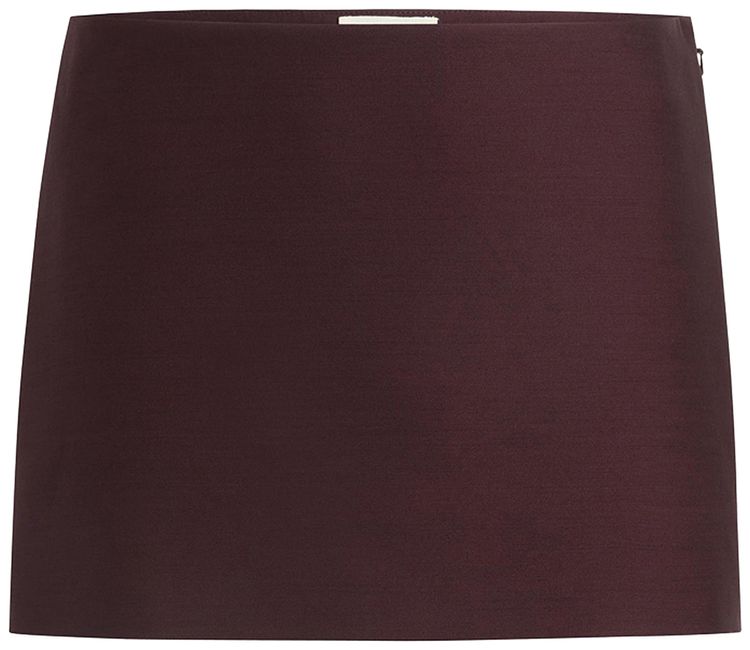Khaite Jett Skirt Almandine
