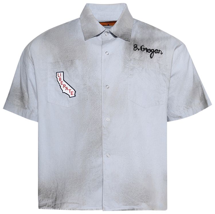 Paly Hollywood House Of Richard Mechanic Shirt Baby Blue