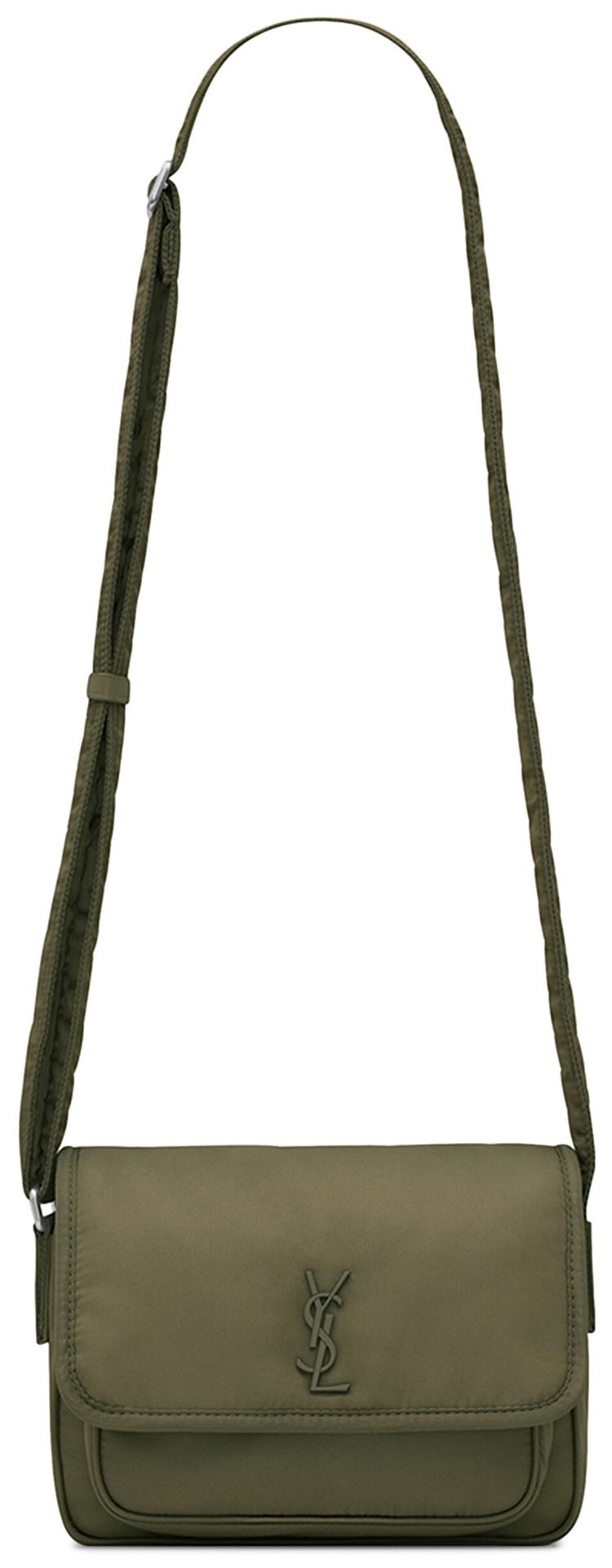 Saint Laurent Niki Messenger Bag Deep Milita