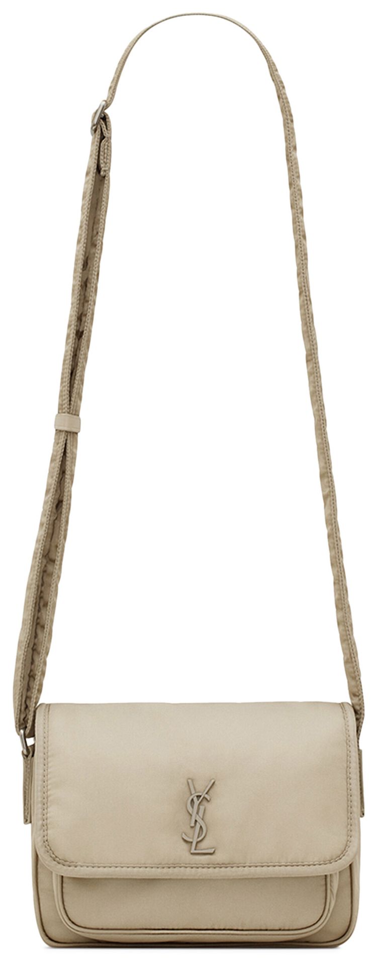 Saint Laurent Niki Messenger Bag Grey