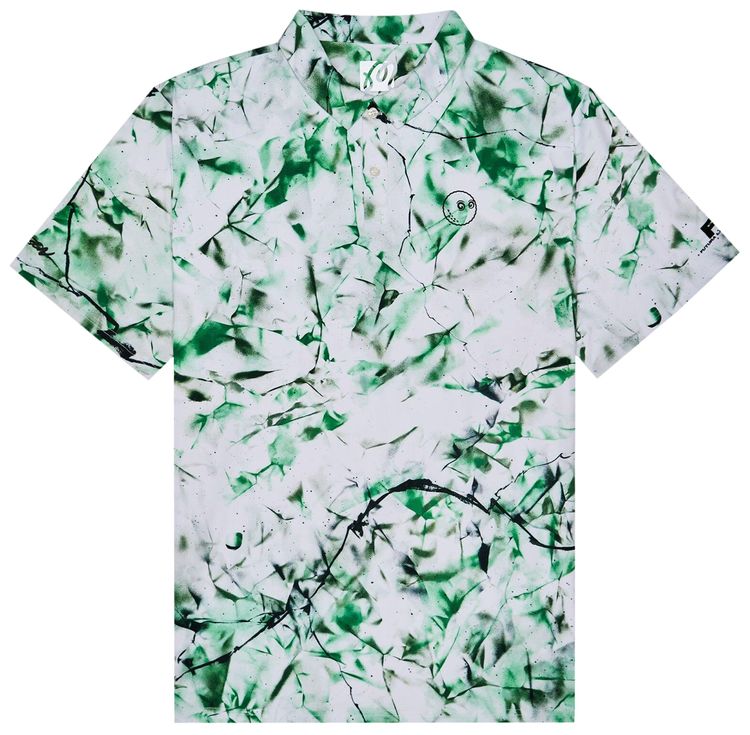 Malbon x Futura Poly Performance Polo Camo Multicolor