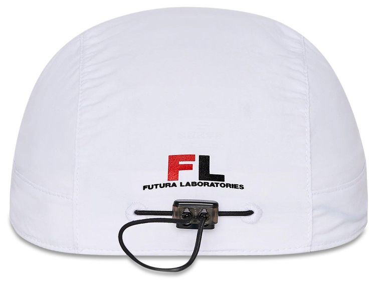 Malbon x Futura Nylon Bungee Hat White