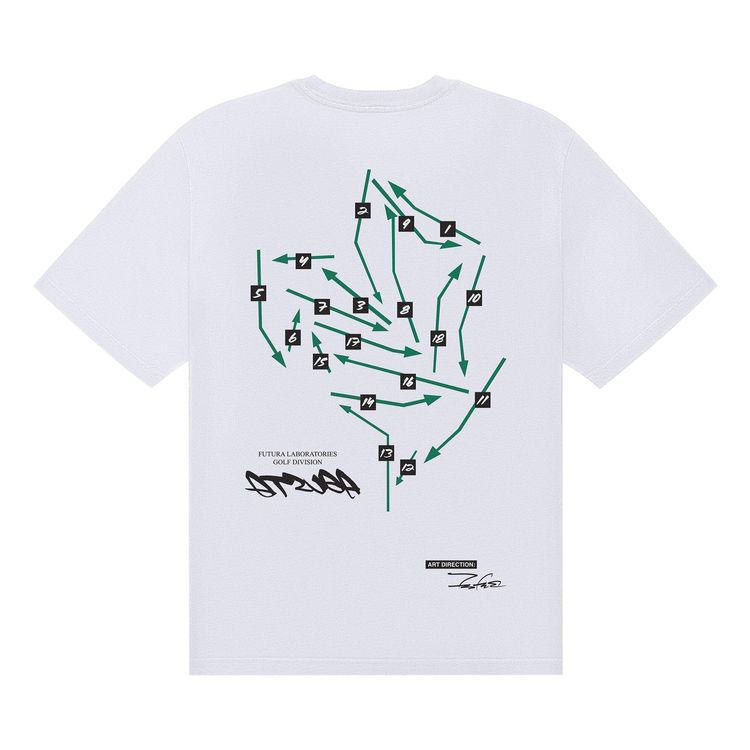 Malbon x Futura Atsuga Tee White
