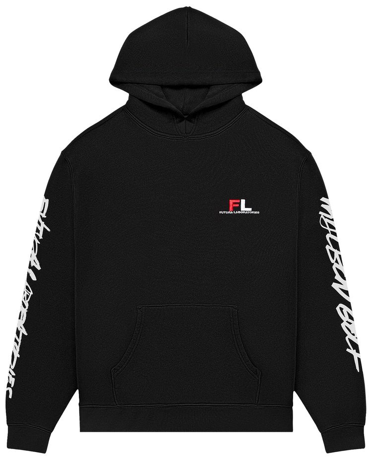 Malbon x Futura Tag Hooded Sweatshirt Black