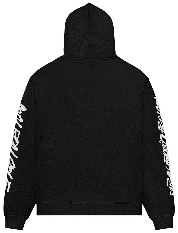 Malbon x Futura Tag Hooded Sweatshirt Black