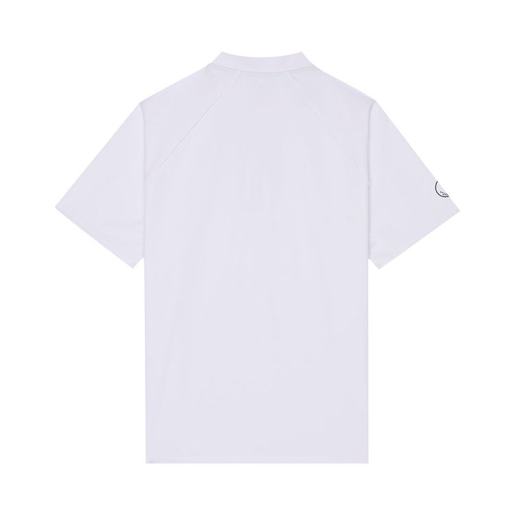 Malbon x Futura Zip Raglan Blade Polo White