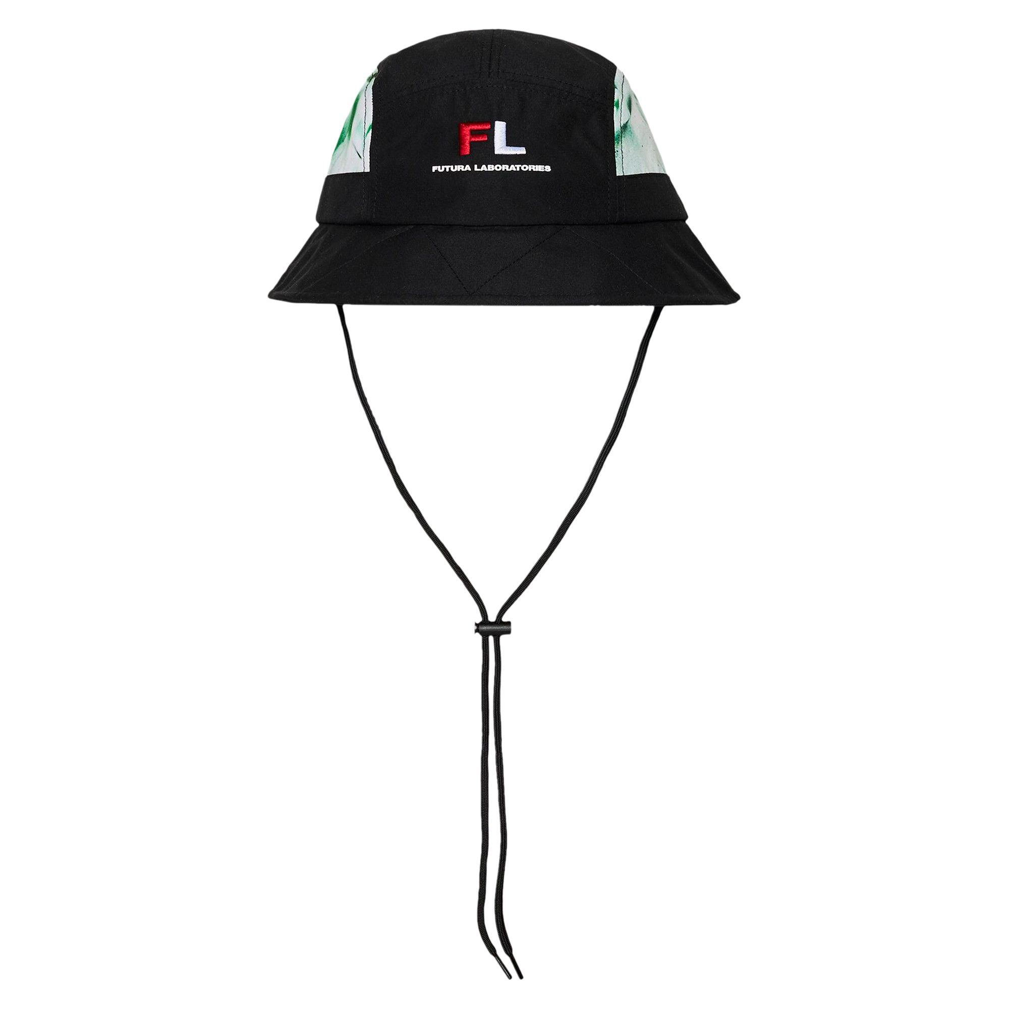 Buy Malbon x Futura Tag Bucket Hat 'Black' - M 9473 BLK | GOAT