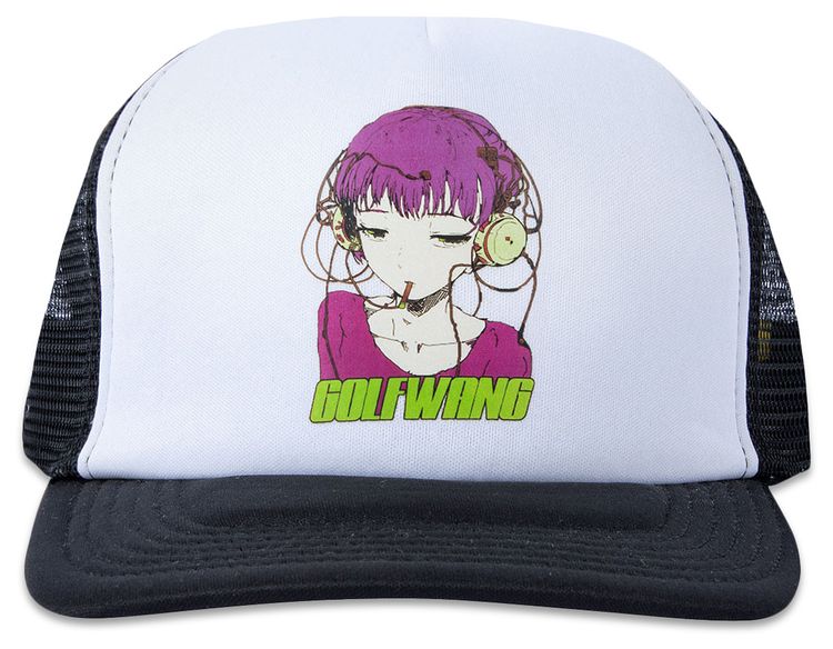 GOLF WANG Cigarette Candy Trucker Hat Black