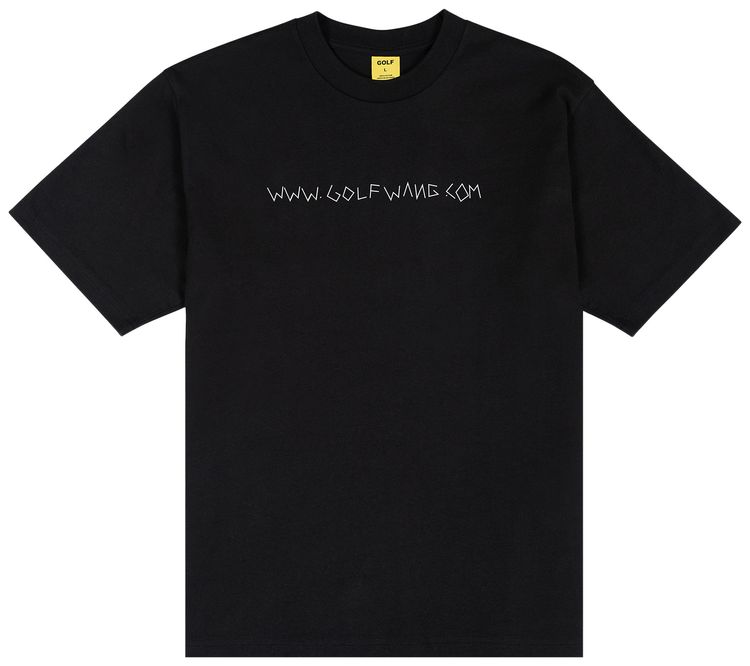 GOLF WANG Boxcutter URL Tee Black