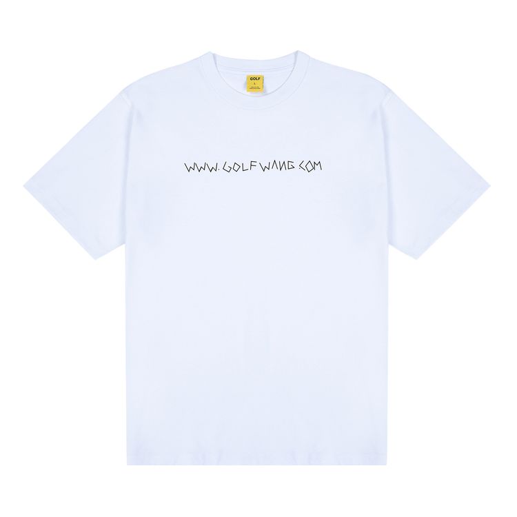 GOLF WANG Boxcutter URL Tee White
