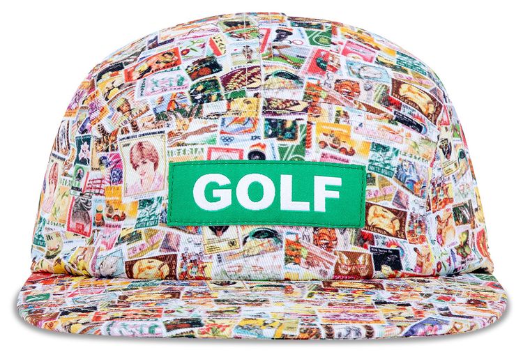 GOLF WANG Stamps Camp Hat Multicolor