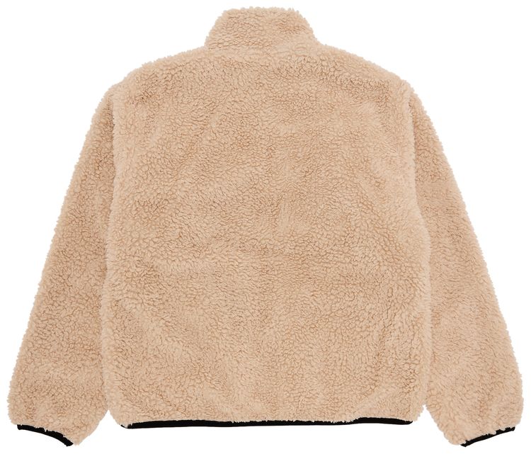 Stussy Sherpa Reversible Jacket Beige