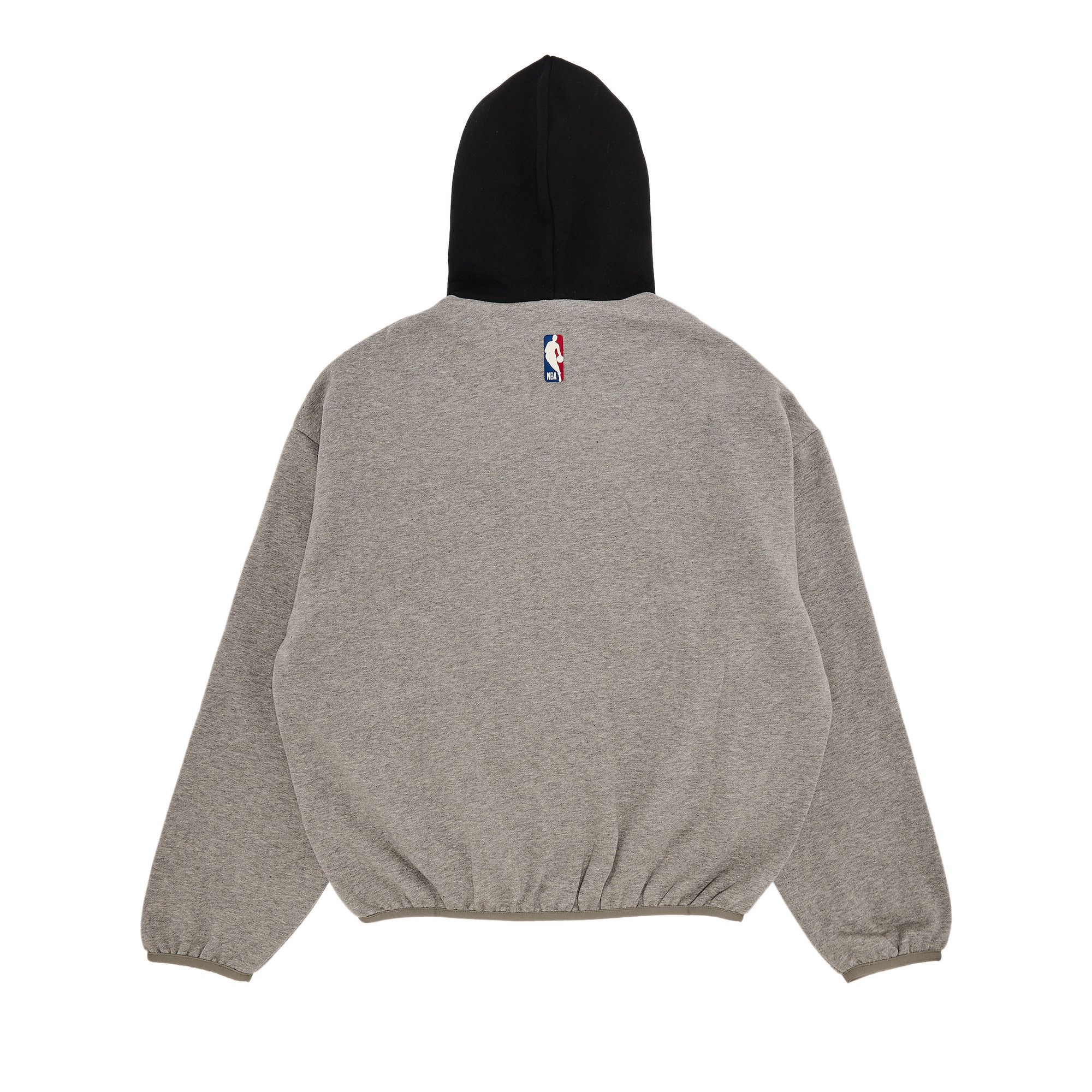 NBA ESSENTIALS ブラック フーディ パンツ　セット Buy Fear of God Essentials x NBA Hoodie 'Warm Heather/Black