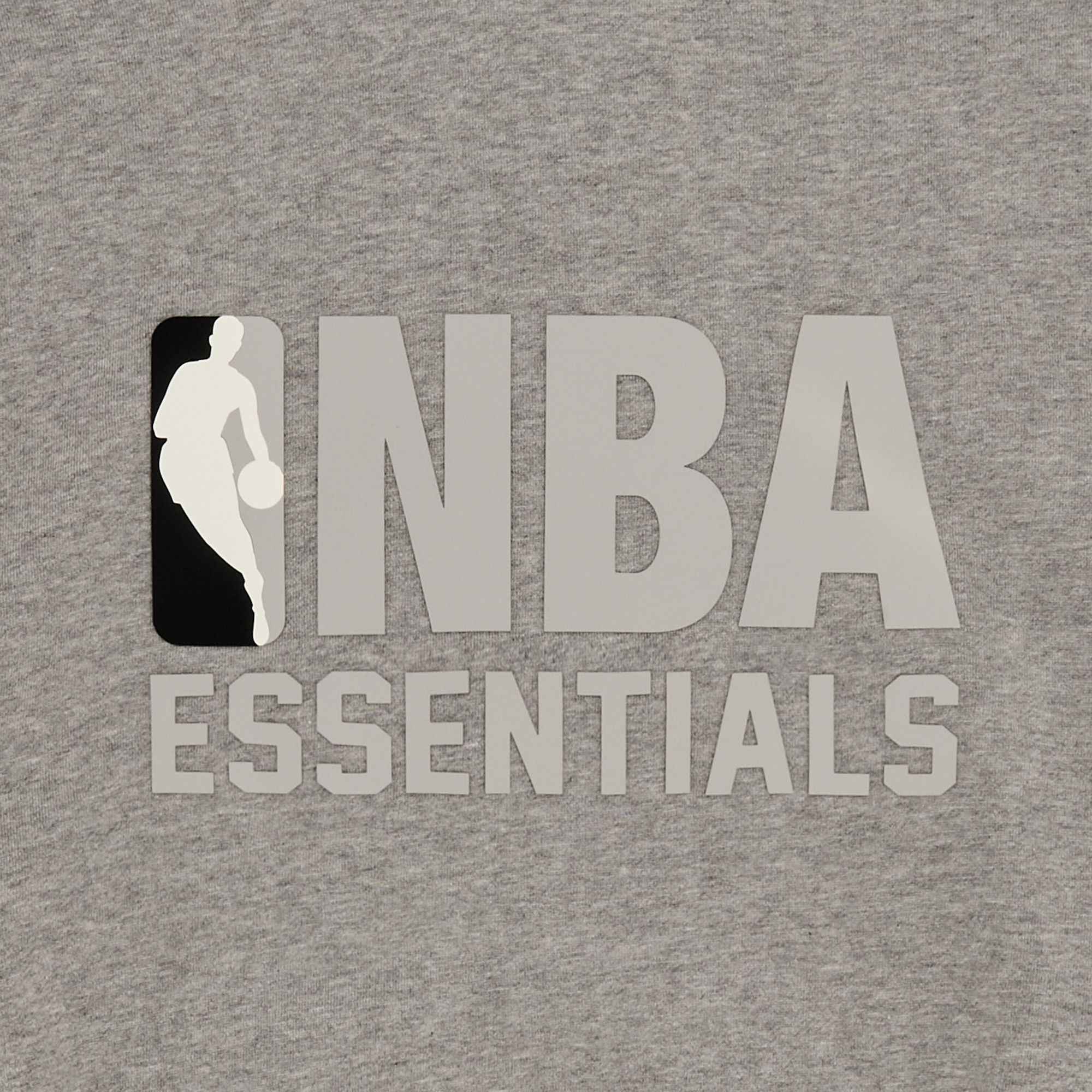Buy Fear of God Essentials x NBA Hoodie 'Warm Heather/Black