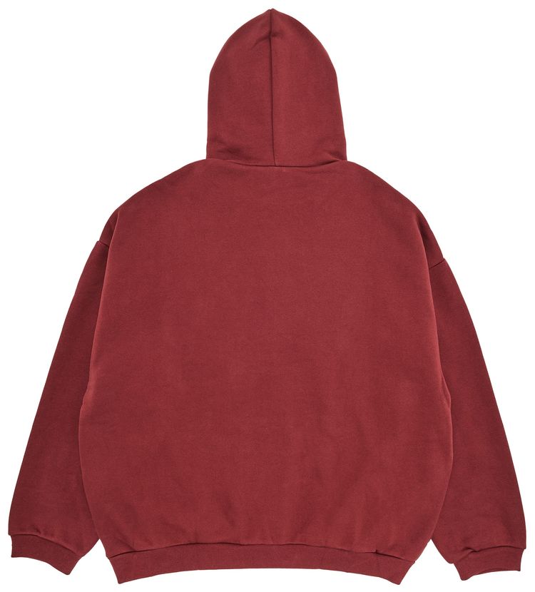 Fear of God Essentials Fleece Hoodie Crimson